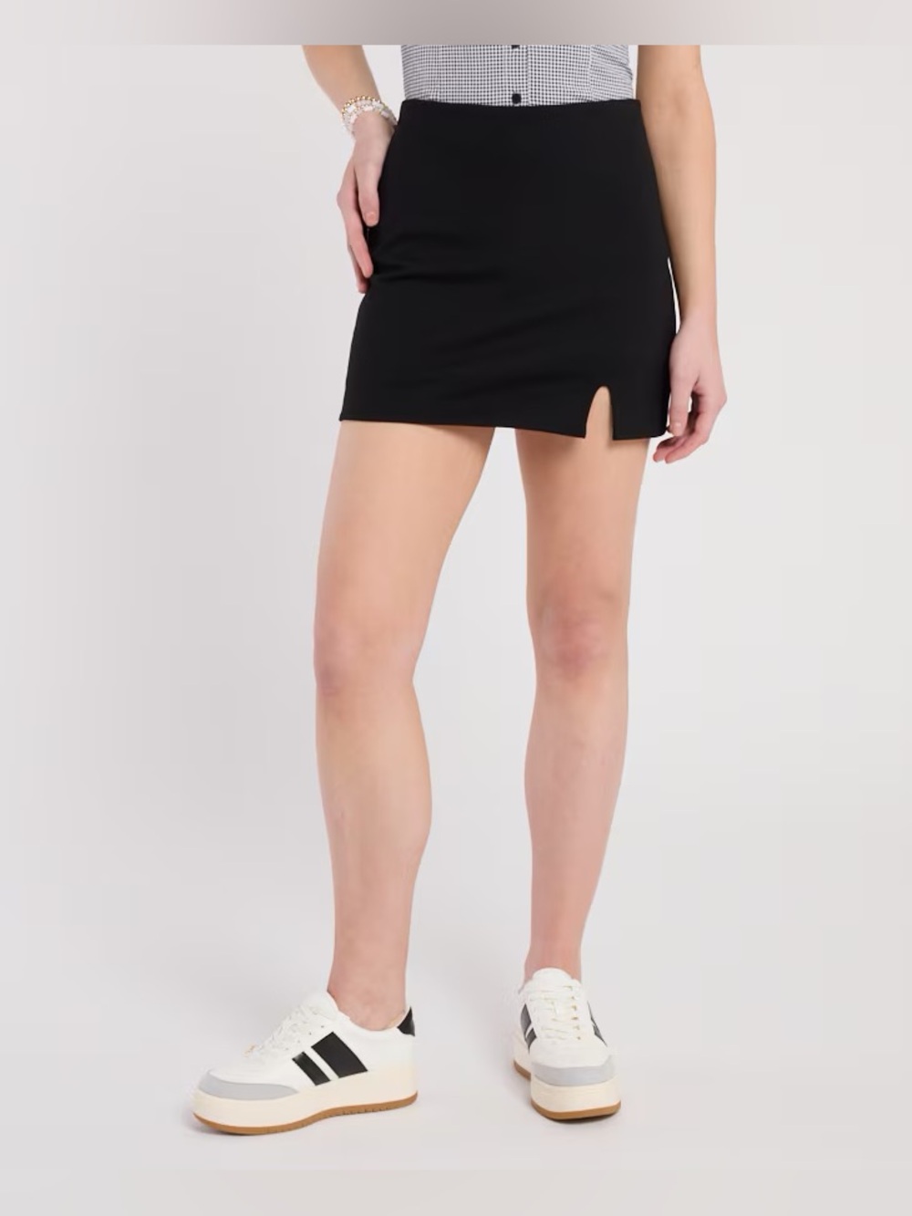 Black Mini Skort- Lola Grace